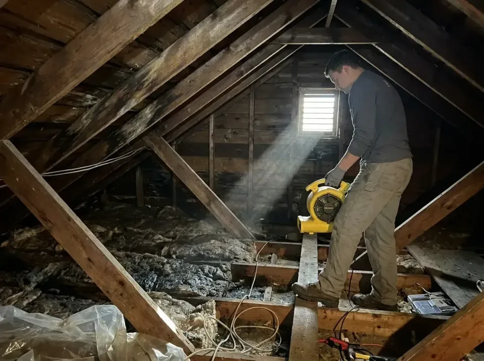 attic-water-damage-drying-proc-007 — frequently asked questions, Emergency Water Extraction & 24/7 Flood Response in Owensbo…